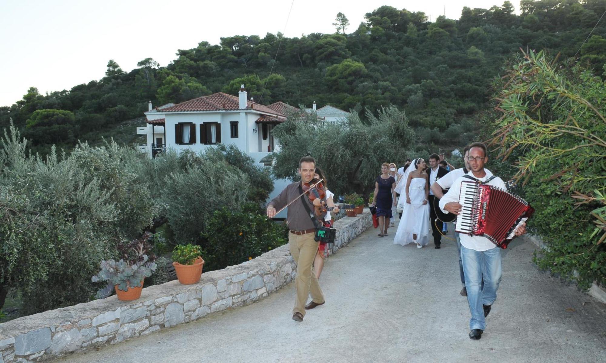 Mando Beachfront Stafylos Dış mekan fotoğraf
