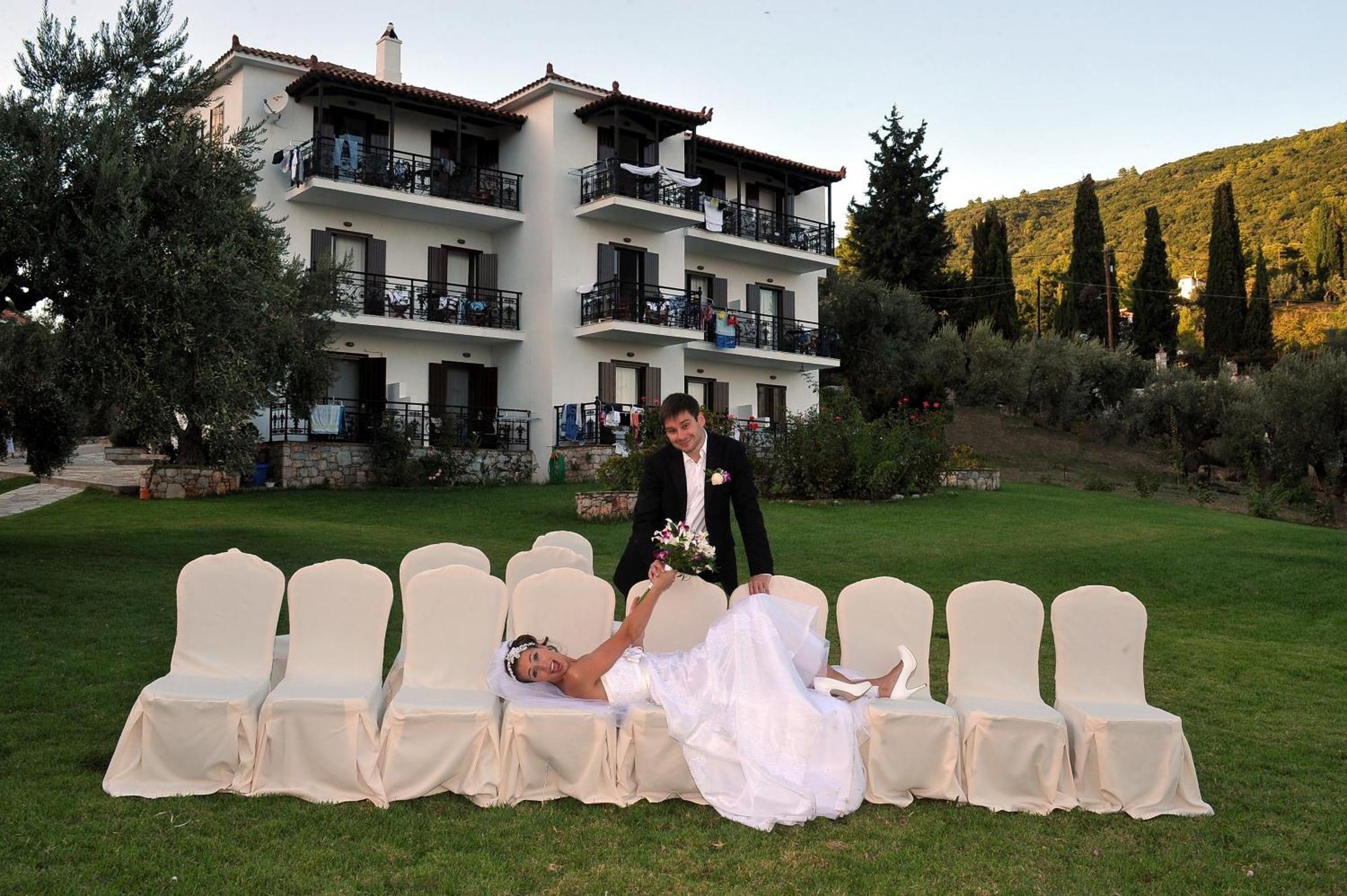 Mando Beachfront Stafylos Dış mekan fotoğraf